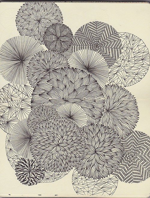 500x663 Les Formes Graphic Art Doodles, Draw