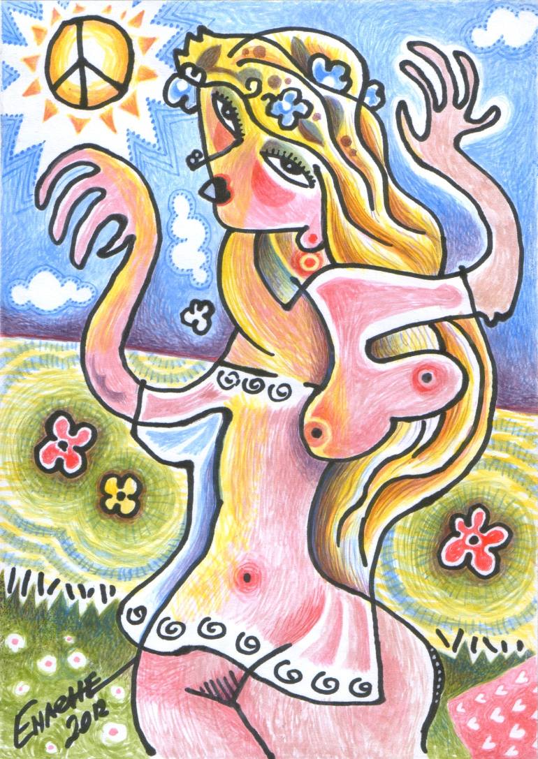 770x1087 Saatchi Art Flower Power