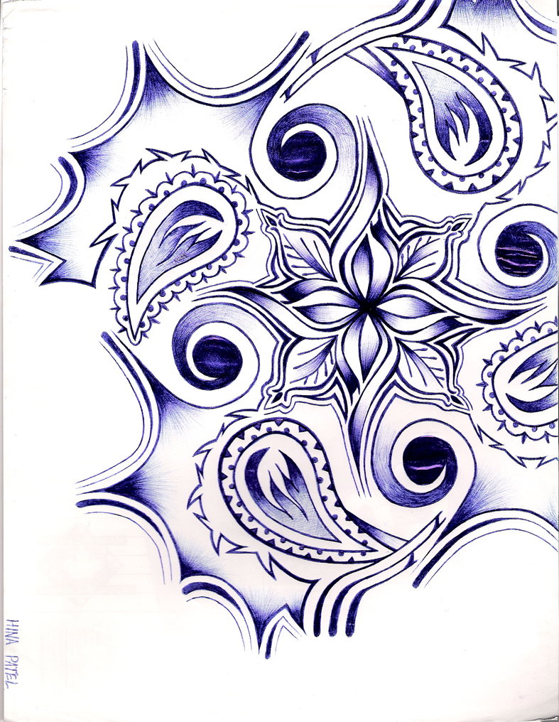 787x1016 Tribal Flower