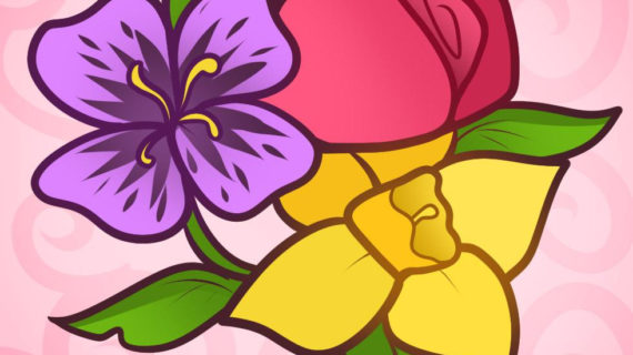 570x320 Simple Drawing For Kids Flowers How To Draw Easy Flowers Art