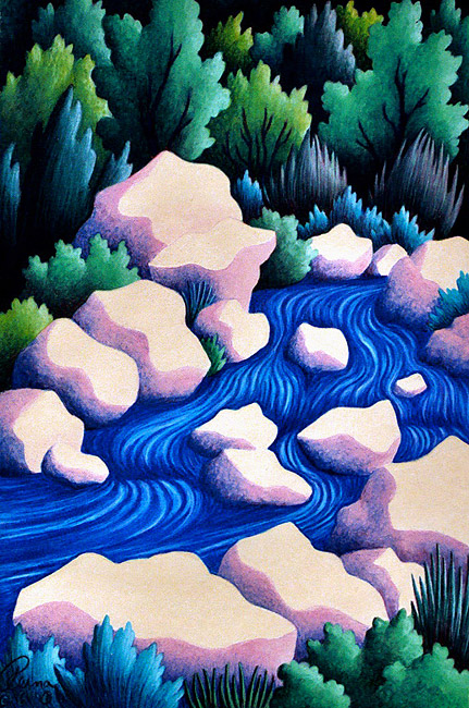 431x650 Flowing River
