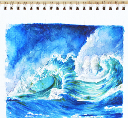 426x394 Painting Realistic Water Drops