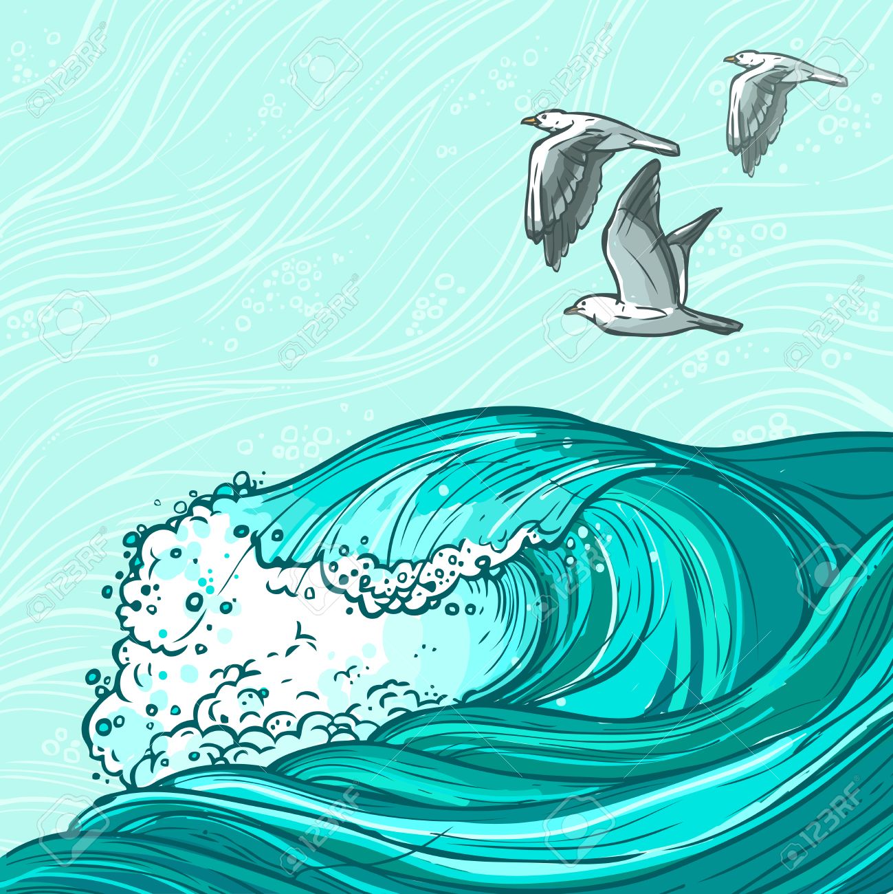 1299x1300 Resultado De Imagen Para Drawings Ocean Storm Drawings Amp Graphic