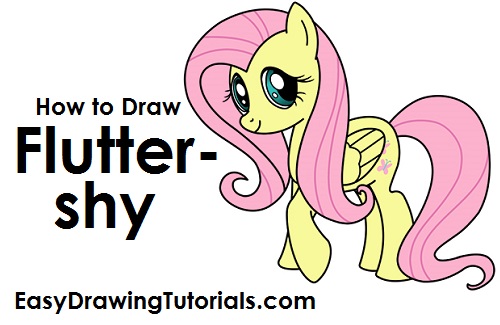 500x325 How To Draw Fluttershy