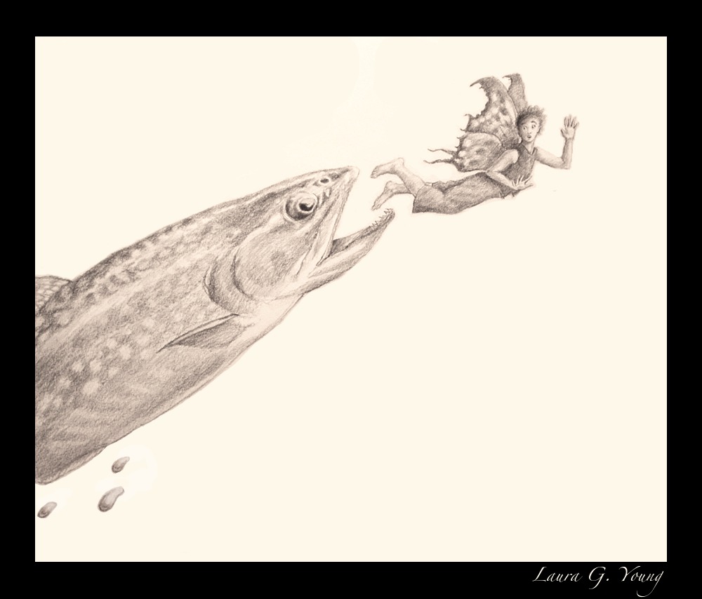 1000x854 Laura G. Young Illustration Fly Fishing