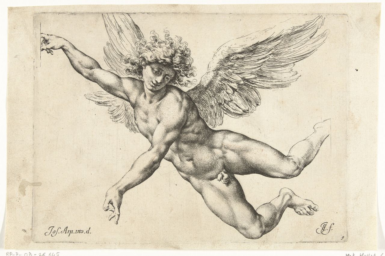 1280x852 Jan De Bisschop, Flying Angel, 1668 71, Rijksmuseum, Amsterdam
