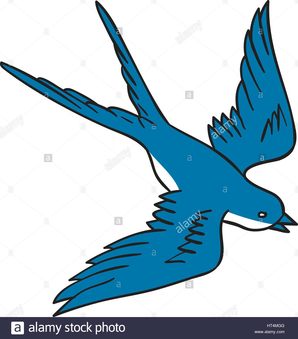 1220x1390 Drawing Sketch Style Illustration Of A Swallow, A Fast Flying