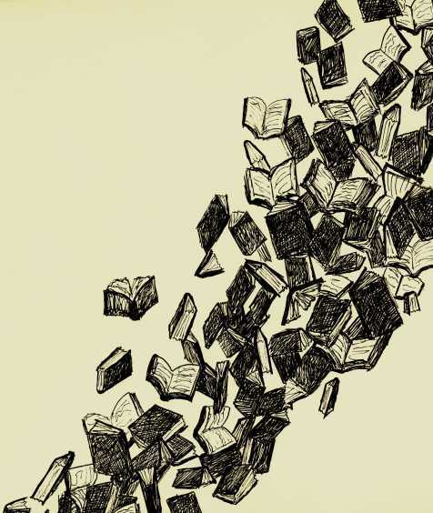 476x564 Flying Books By Ruskin The Pea