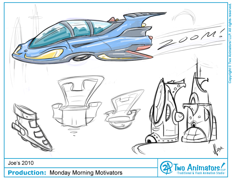 800x618 Future Flying Car Drawing