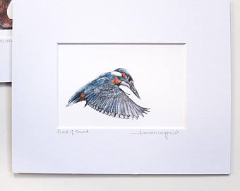 340x270 Print Imagine The Honking Flying Geese Pencil Drawing