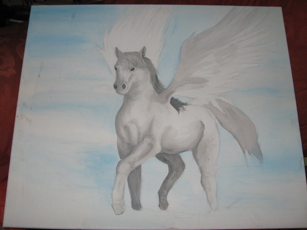 600x450 Flying Horse By Sketch11