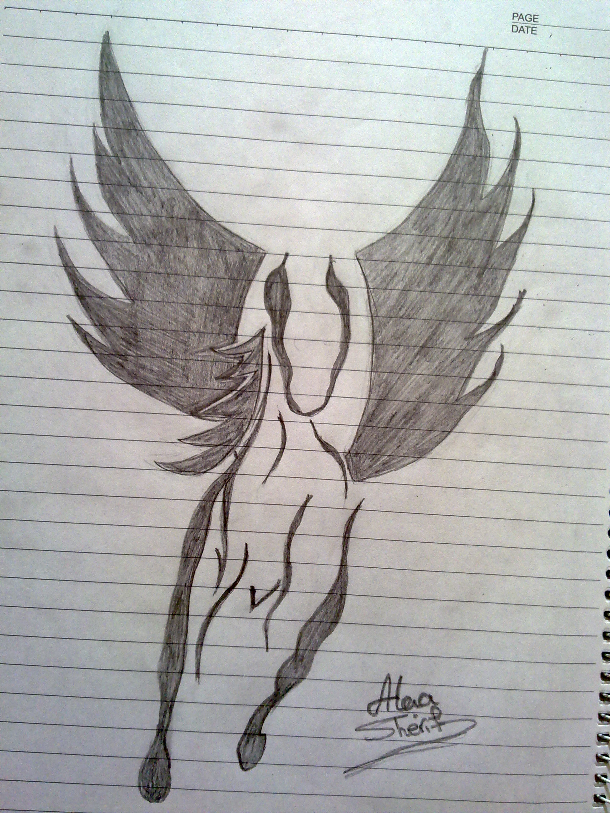 1944x2592 Flying Horse Tattoo