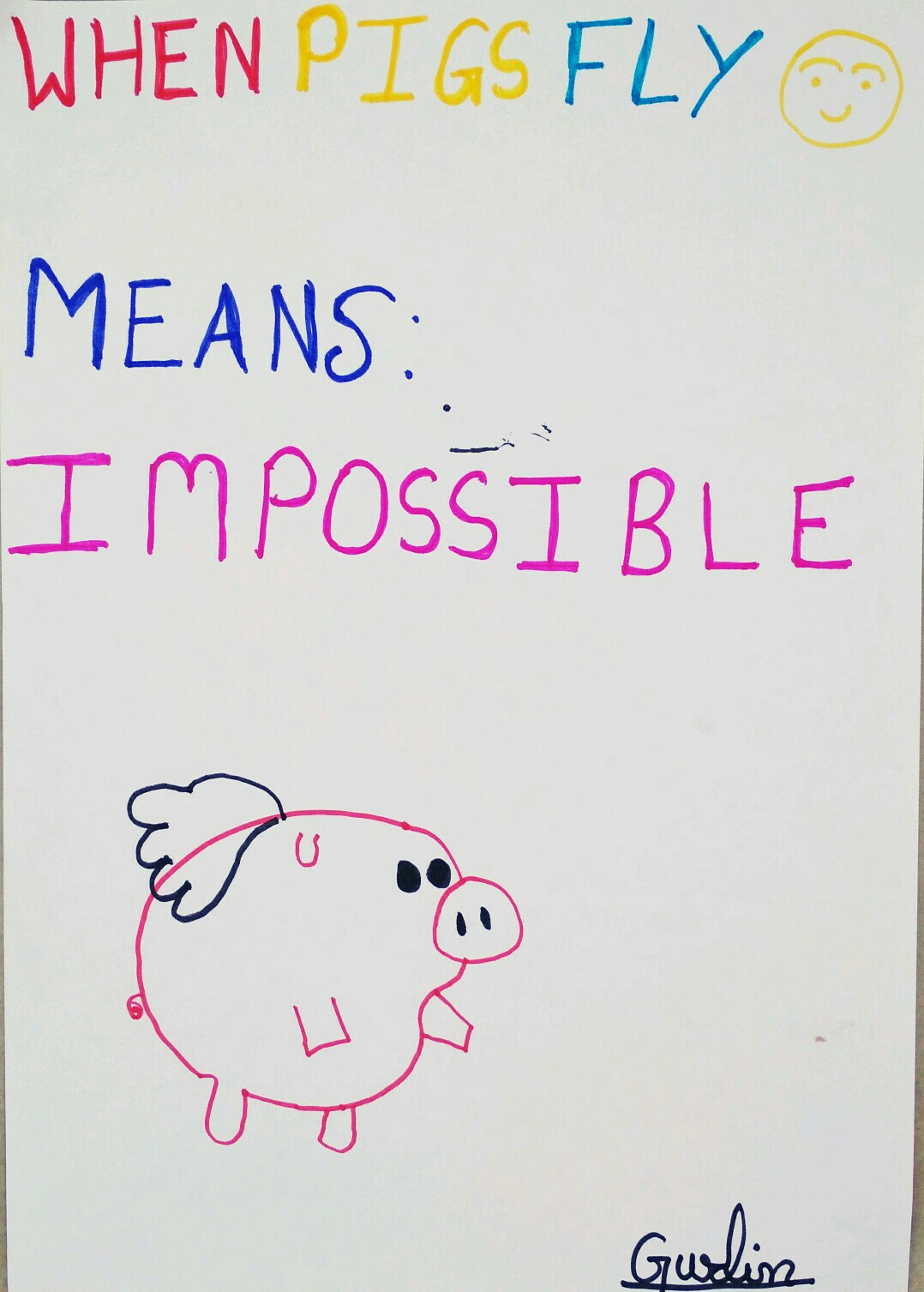 1078x1507 Origami Flying Pig Image Collections