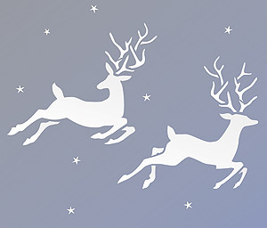 Flying Reindeer Drawing at GetDrawings | Free download