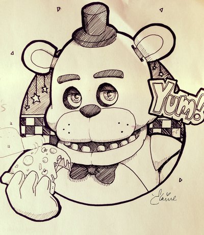 400x462 Fnaf Drawing Fnaf Drawing. By Inieko On Drawings