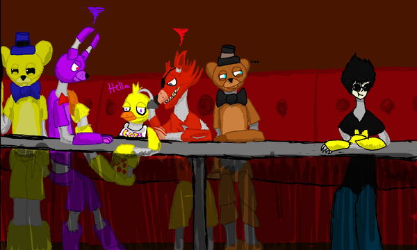 600x360 Fnaf Drawing By Angryemo