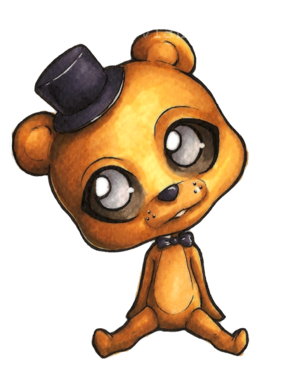 400x527 Fnaf Chibis 9 Golden Freddy By Forunth On Fnaf