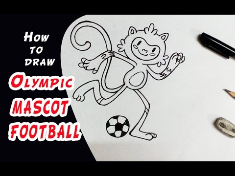 480x360 Rio 2016 Olympic Games How To Draw Mascot Football
