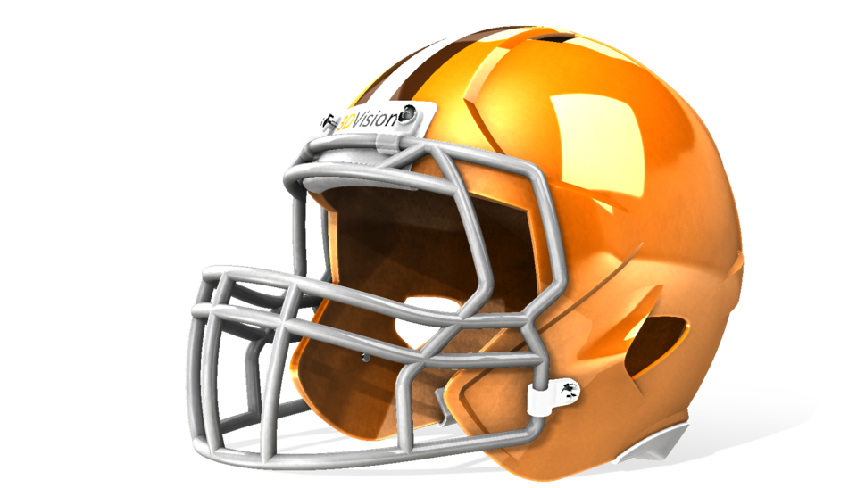 960x547 Football Helmet 3d Cad Model Library Grabcad
