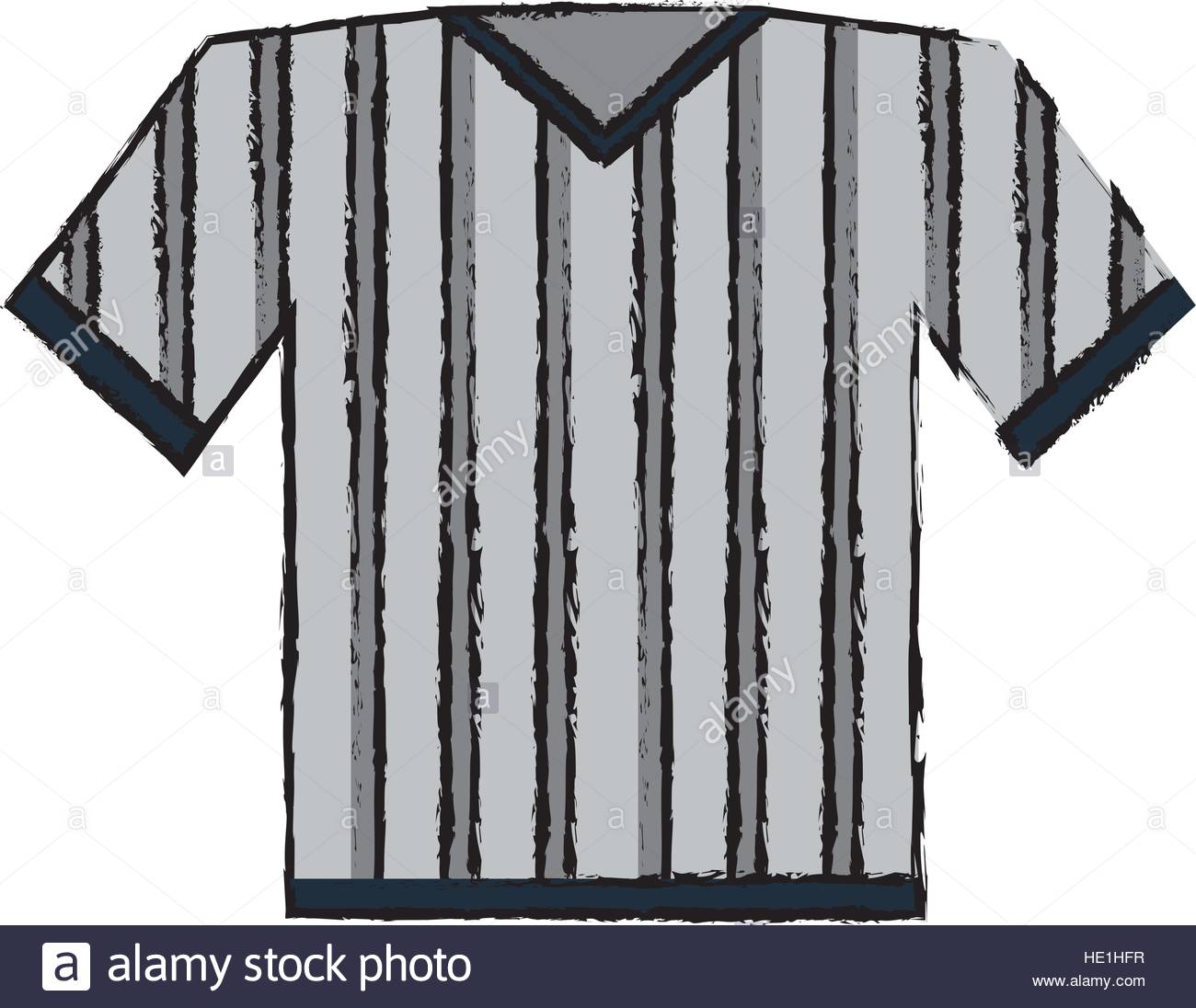 1300x1096 Drawing Jersey Referee American Football Stock Vector Art