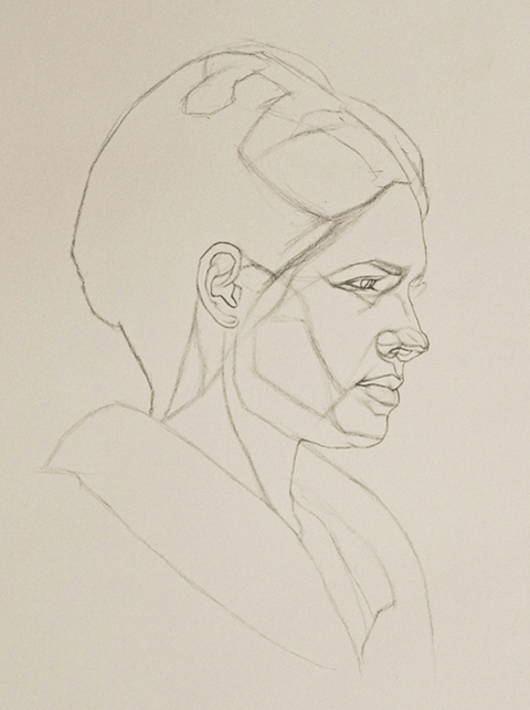 480x643 Portrait Drawing Tutorial