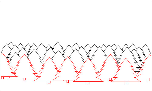 500x300 Drawing A Cartoon Forest