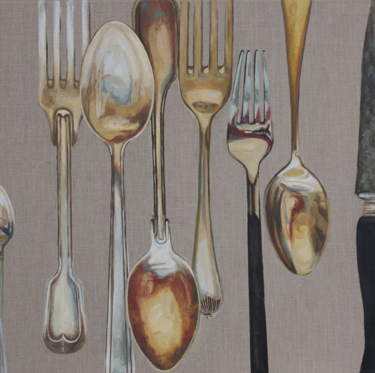 1500x1492 Spoons, Forks And Knife Knives, Oil And Paintings