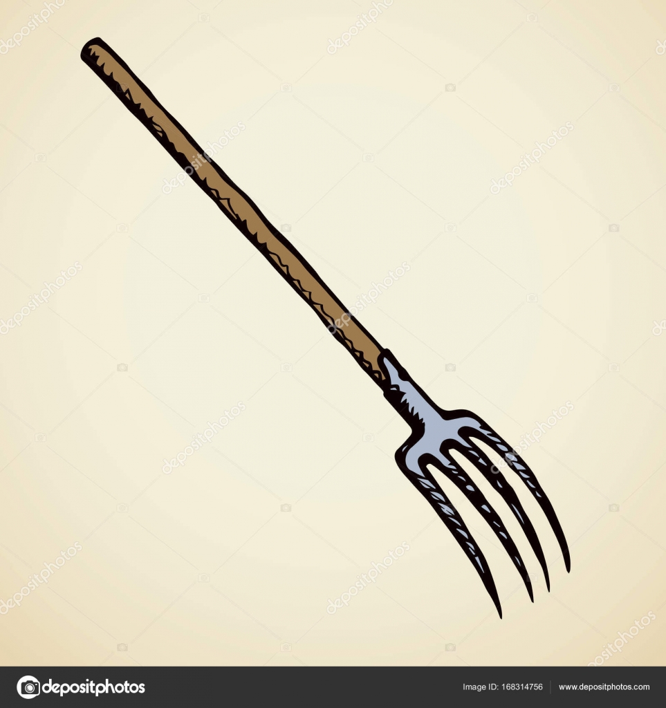 963x1024 Forks. Vector Drawing Stock Vector Marinka