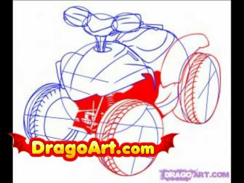 480x360 How To Draw An Atv, Step By Step