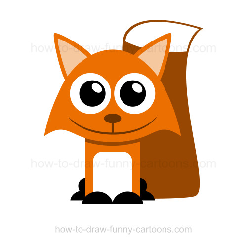 500x494 To Draw A Fox