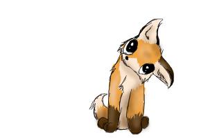 300x200 Cute Fox