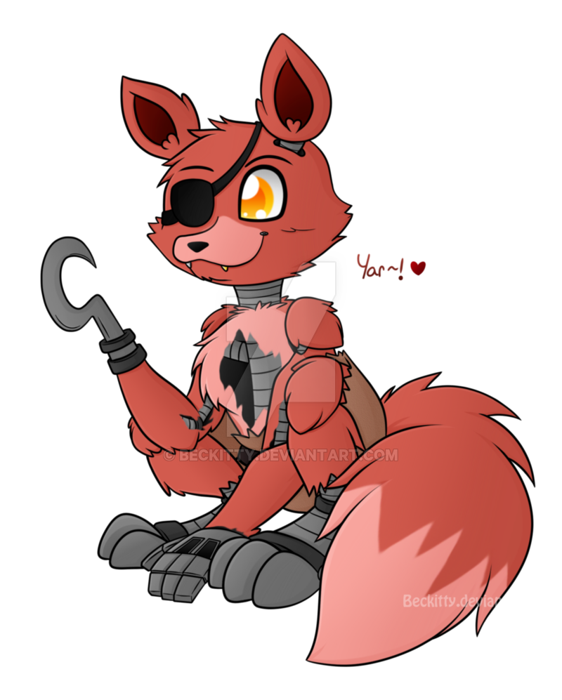 800x997 Fnaf Foxy~! By Beckitty