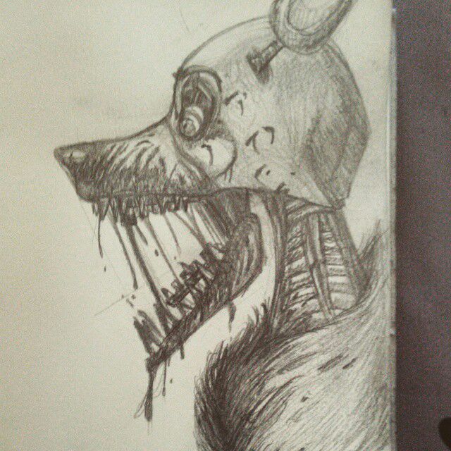 640x640 Fnaf Drawing Art On Five Nights
