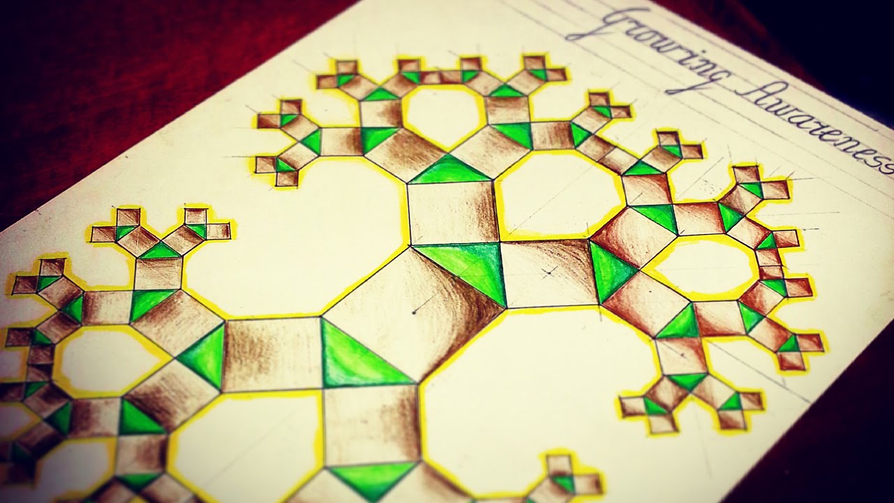 1280x720 How To Draw Fractal Tree