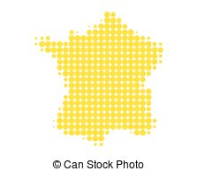 224x194 Map Of France With Flag On Wooden Background (3d Render) Stock