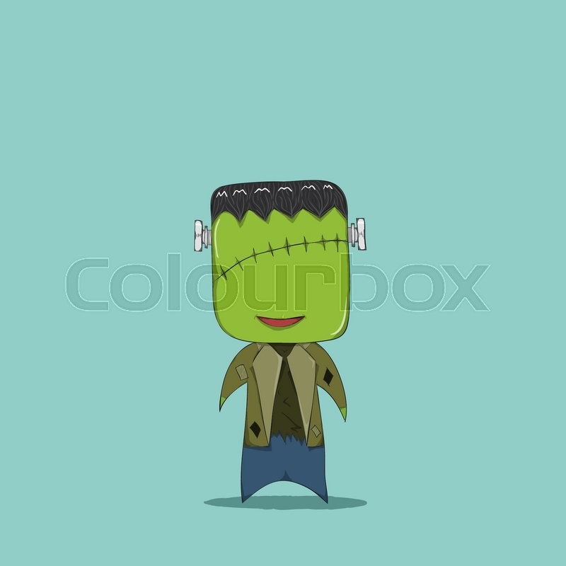 800x800 October 16, 2015 Cute Frankenstein Halloween Character ,monster