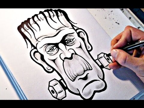 480x360 How To Draw Frankenstein's Monster