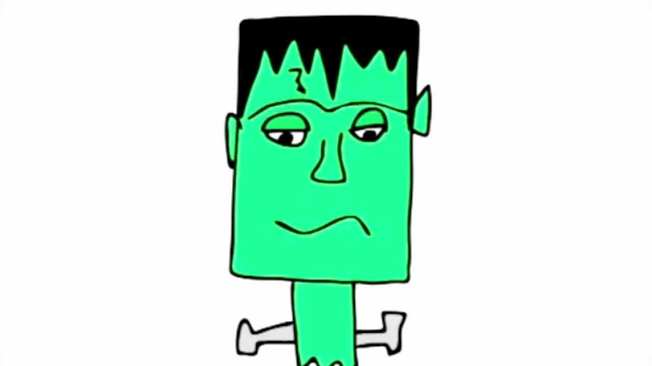 1280x720 How To Draw Frankenstein