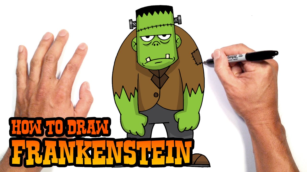 1280x720 How To Draw Frankenstein Drawing Lesson