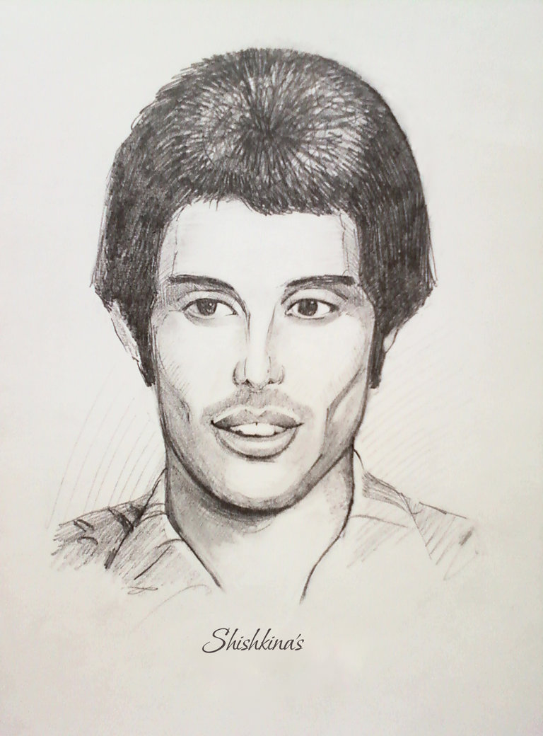 Freddie Mercury Drawing at GetDrawings | Free download