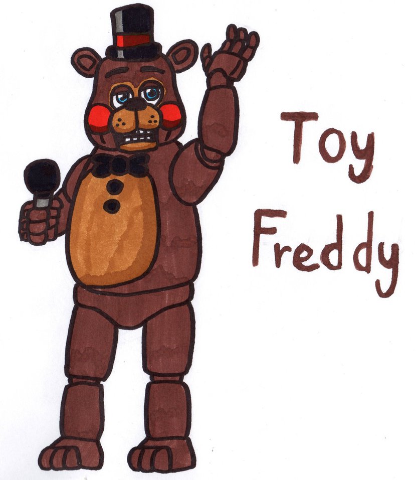 834x957 Toy Freddy Drawing By Cooldud111