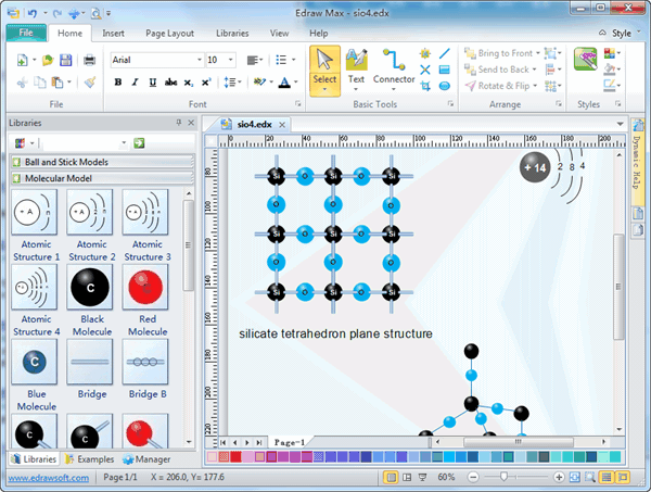 600x453 Molecular Model Diagram Software, Free Examples And Templates Download