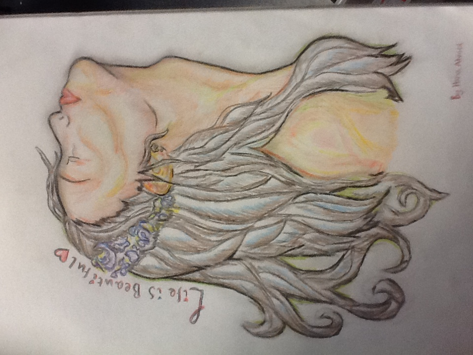 960x720 Hana Ahmed, Silverdale School, Free Choice Drawing Student Art