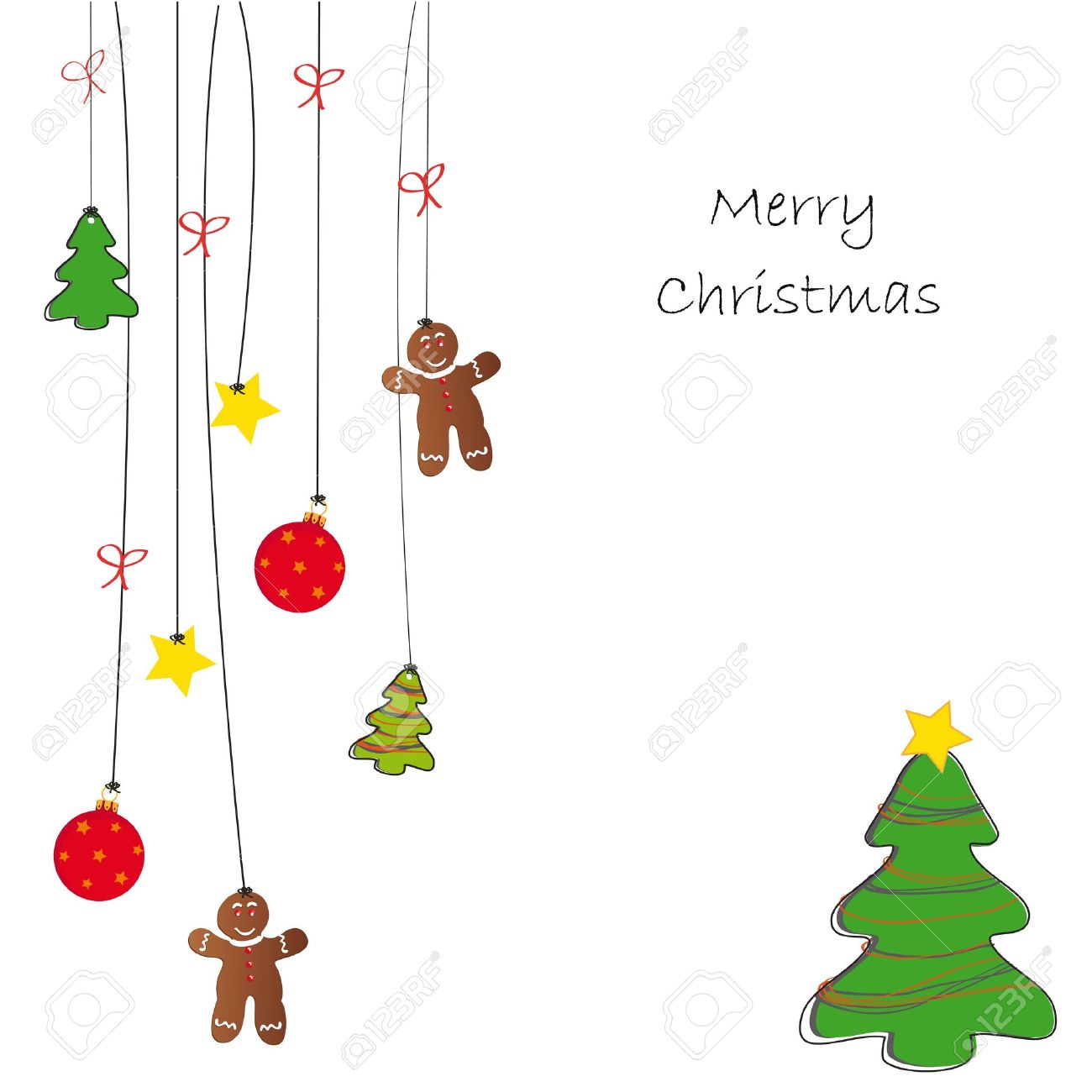 1300x1300 Drawing Background On Christmas Card Royalty Free Cliparts