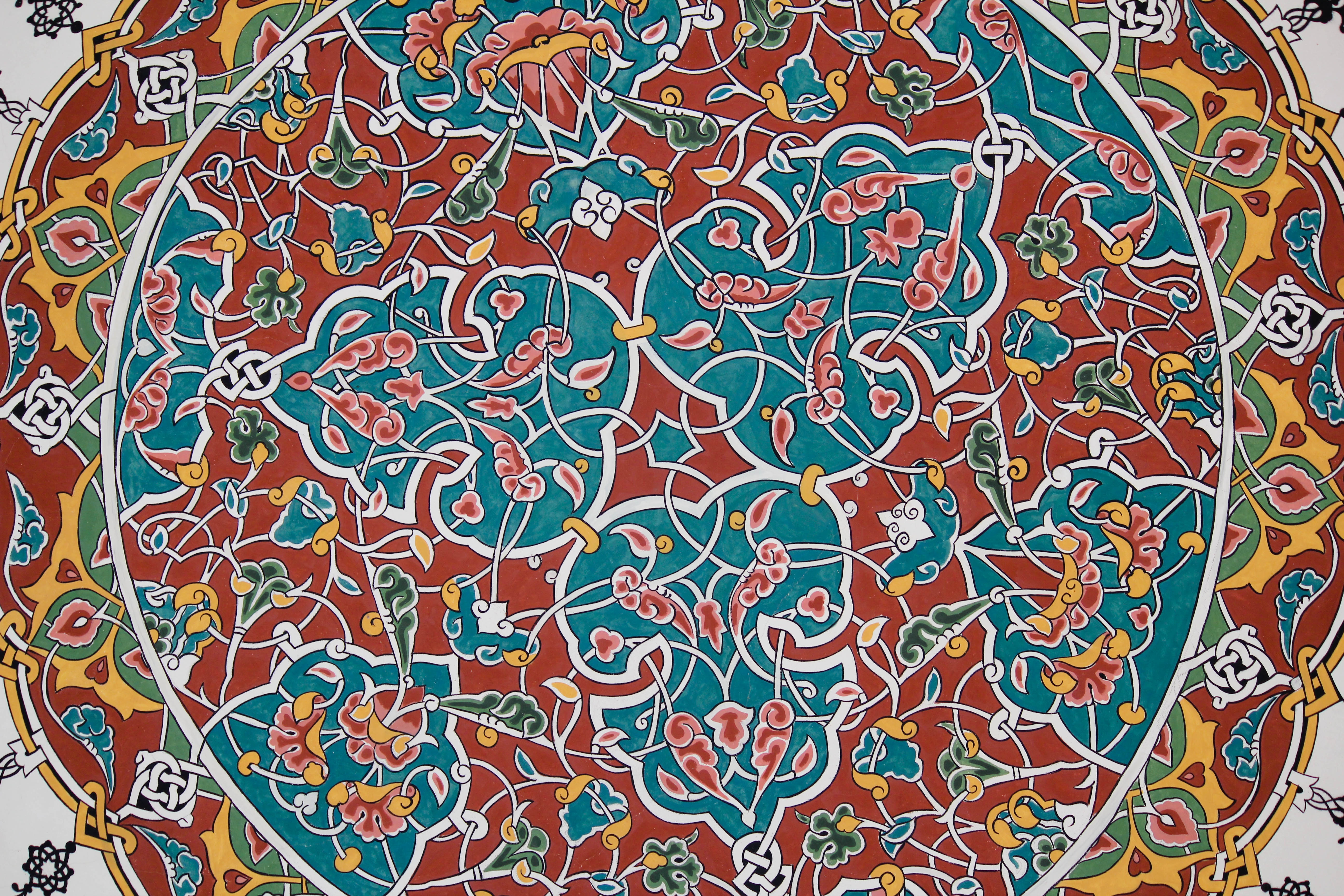 5184x3456 Free Images Pattern, Circle, Drawing, Design, Mosaic, Flooring