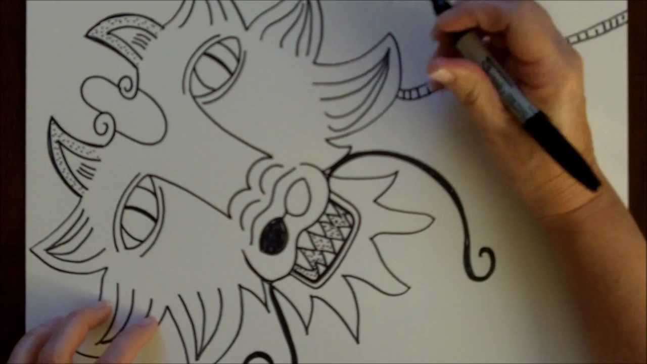 1280x720 How To Draw A Dragon Step By Step Drawing Tutorial Free Art Lesson