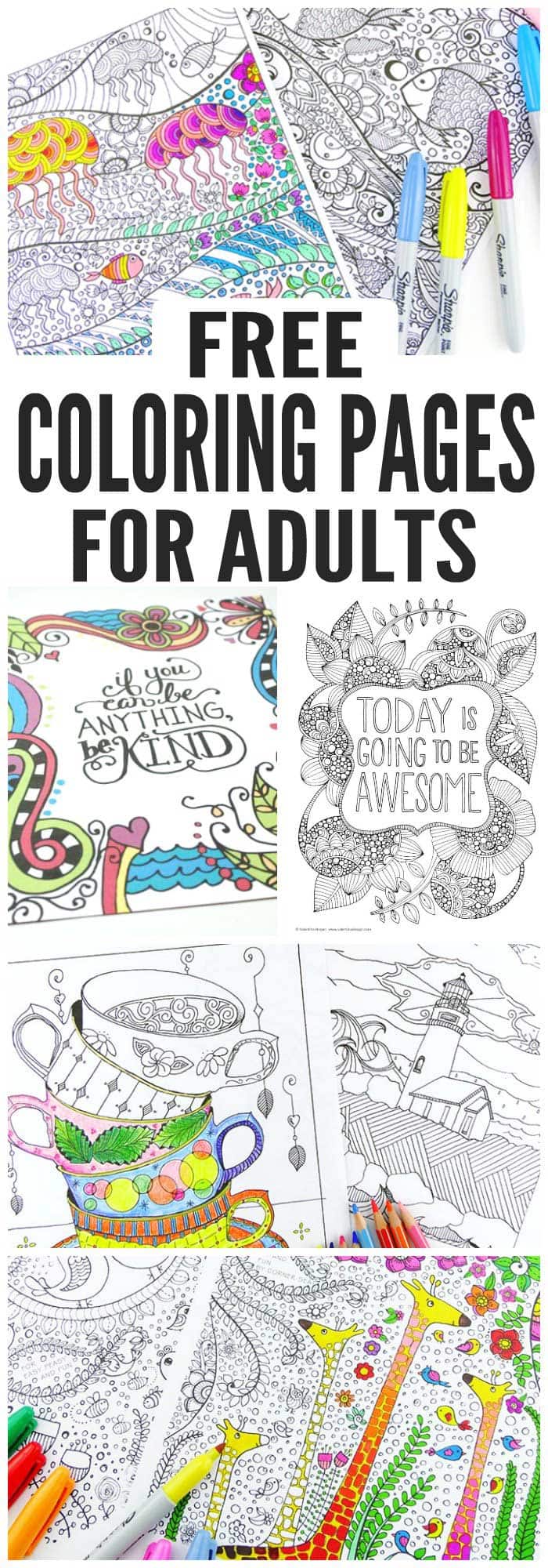 700x2000 Free Coloring Pages For Adults