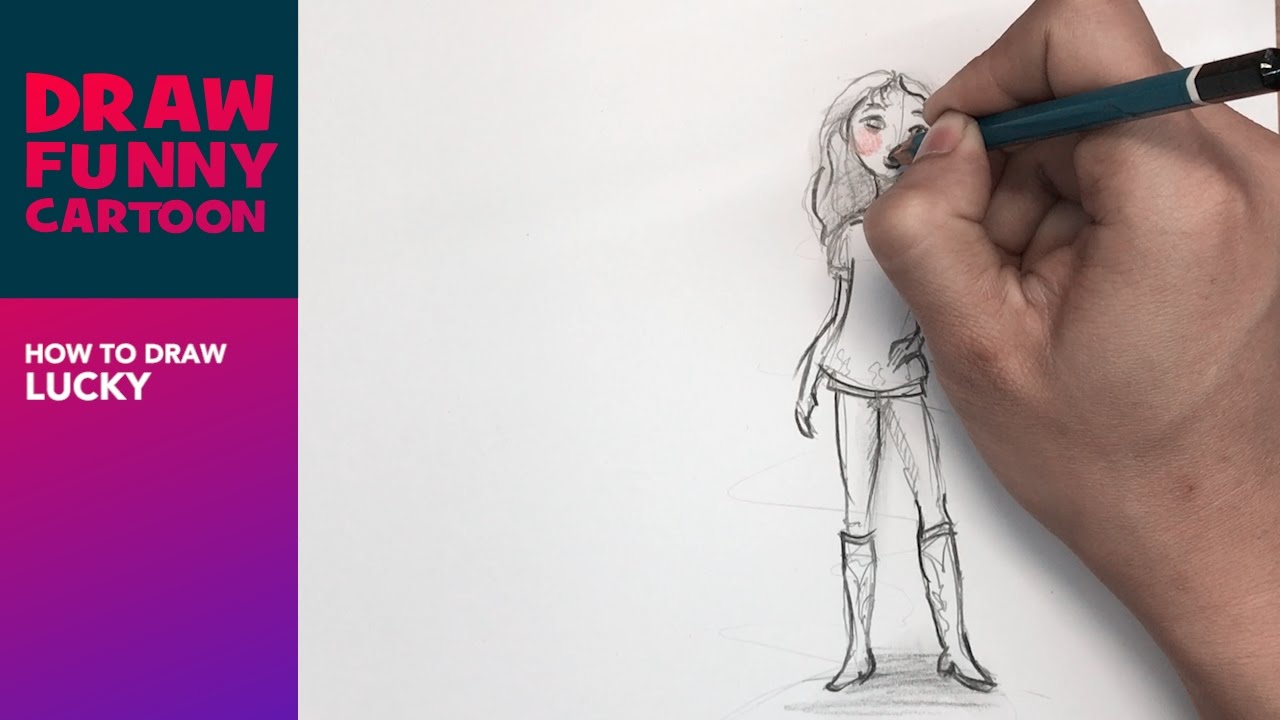 1280x720 How To Draw Lucky From Spirit Riding Free