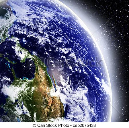 450x448 Earth In Space. Earth As Seen From Outer Space Drawings