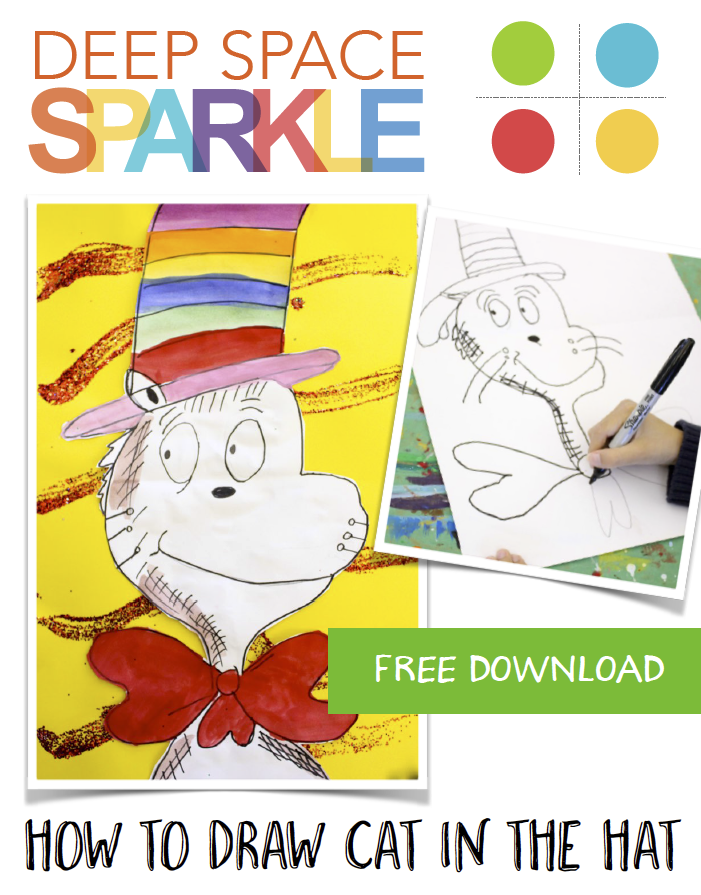 701x895 How To Draw The Cat In The Hat Free Drawing Guide From Deep Space